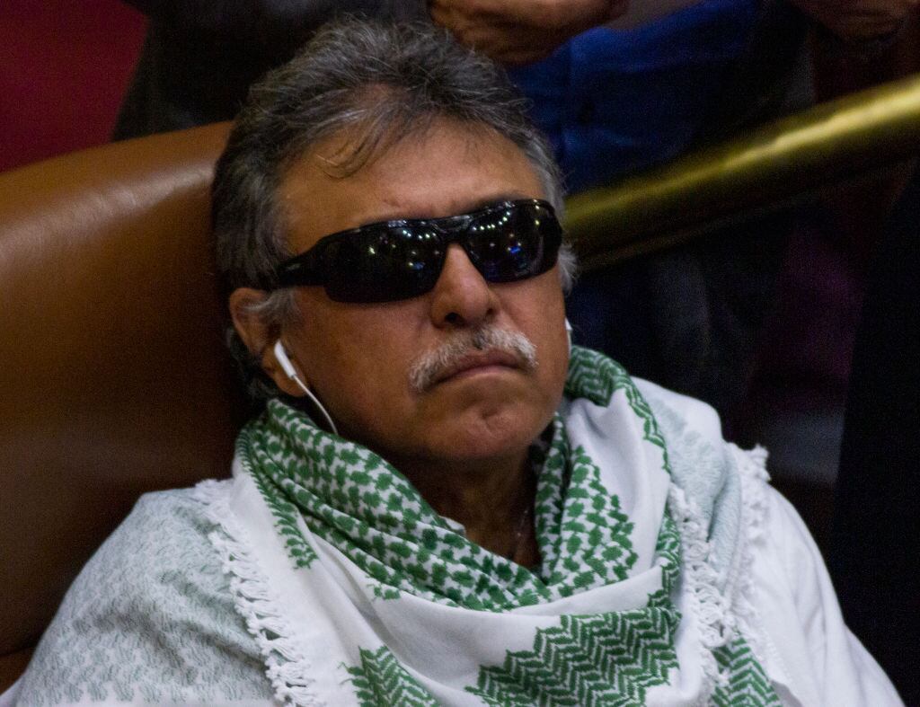 'Jesús Santrich' (Photo by Daniel Garzon Herazo/NurPhoto via Getty Images)