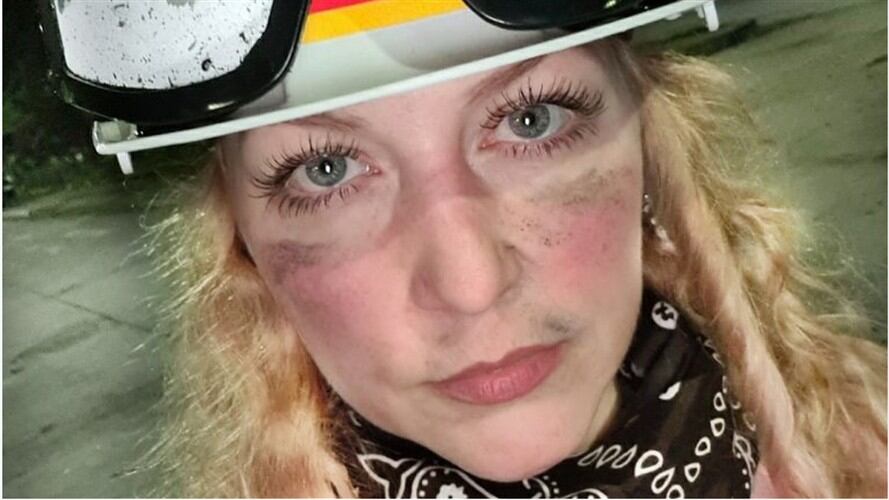 Gobierno confirma expulsión de alemana que se unió a la Primera Línea de Cali. Foto: Facebook: Rebecca Sprösser