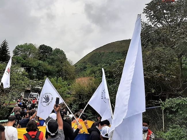 Los participantes pidieron a los actores armados que cesen la violencia contra los civiles . Foto: Cortesía
