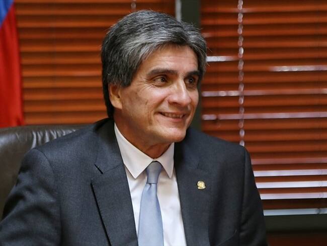 Magistrado António José Lizarazo Ocampo, presidente Corte Constitucional. Foto: Colprensa