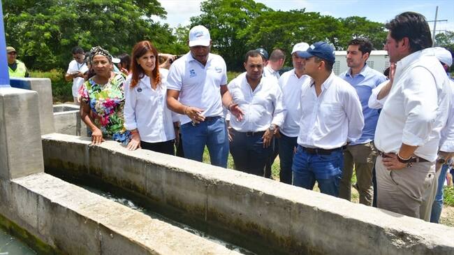 $20.000 millones destinados para el alcantarillado en Algarrobo (Magdalena). Foto: Cortesía Gobernación del Magdalena