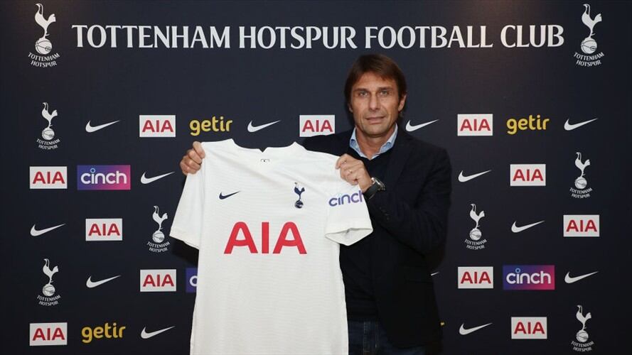 El Tottenham confirma a Antonio Conte como su nuevo entrenador. Foto: Getty Images/Tottenham Hotspur FC / Colaborador