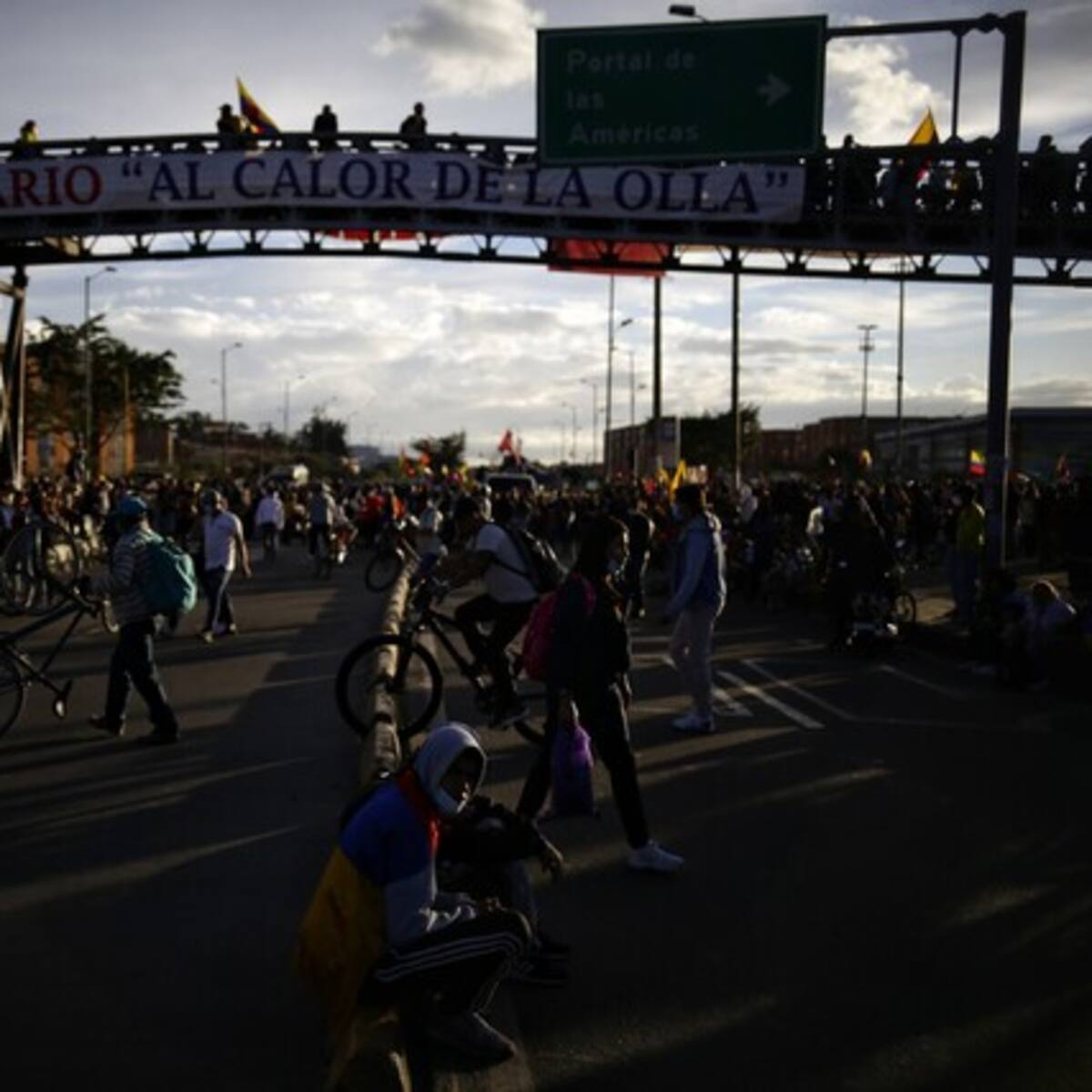 “No hemos evidenciado eso”: Policia sobre denuncias de campamento de encapuchados en Bogotá