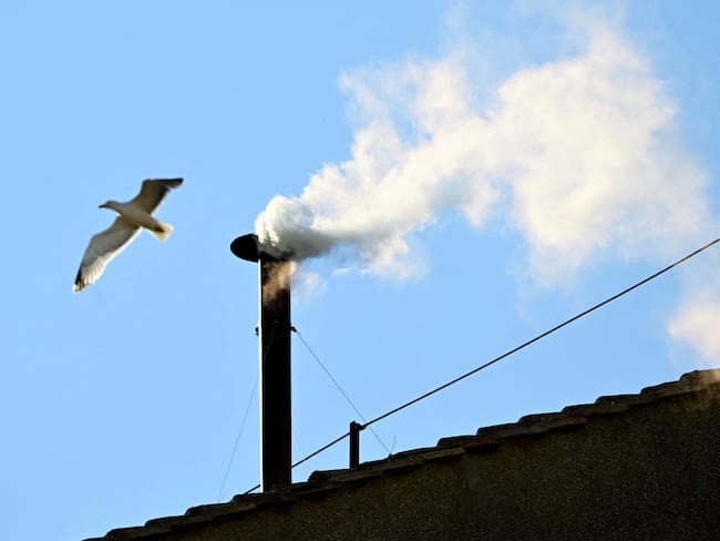 Habemus papam: hay humo blanco en la elección del nuevo papa en el Vaticano
