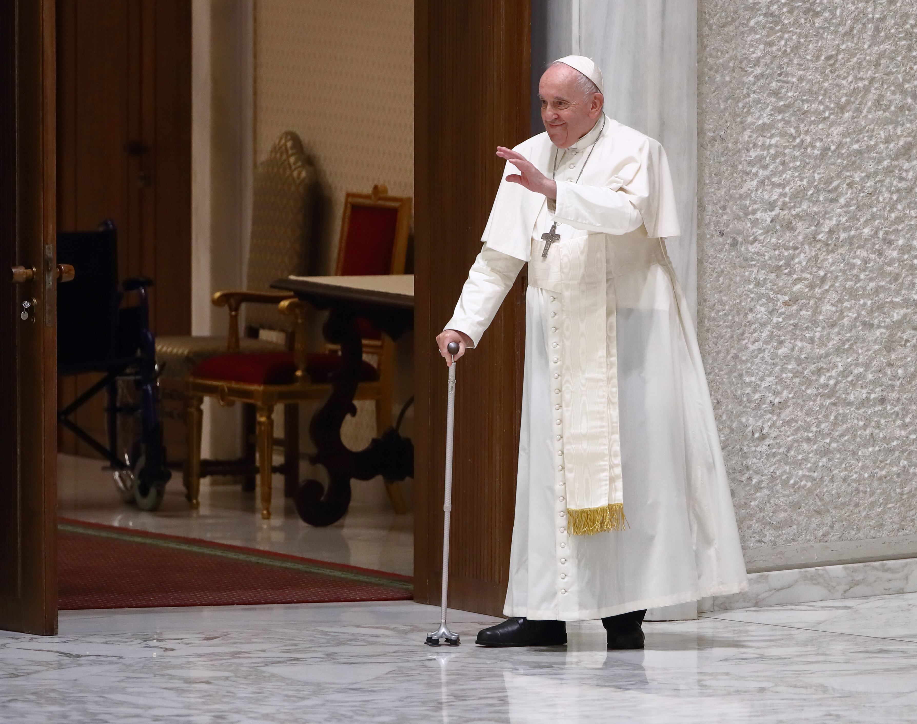 Papa Francisco. Foto: Grzegorz Galazka/Archivio Grzegorz Galazka/Mondadori Portfolio via Getty Images