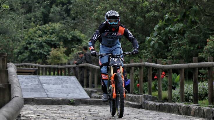 Ha valido la pena el esfuerzo: Rafael Gutiérrez sobre Carrera de Downhill de las Flores