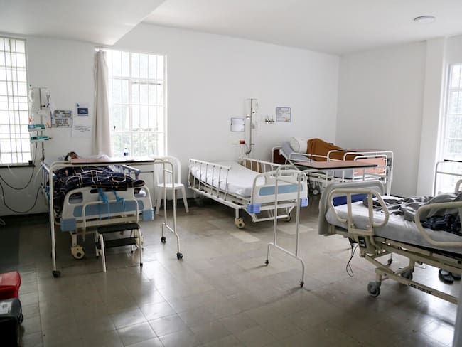 Una de las salas del Hospital San Carlos - referencia. Foto: Colprensa