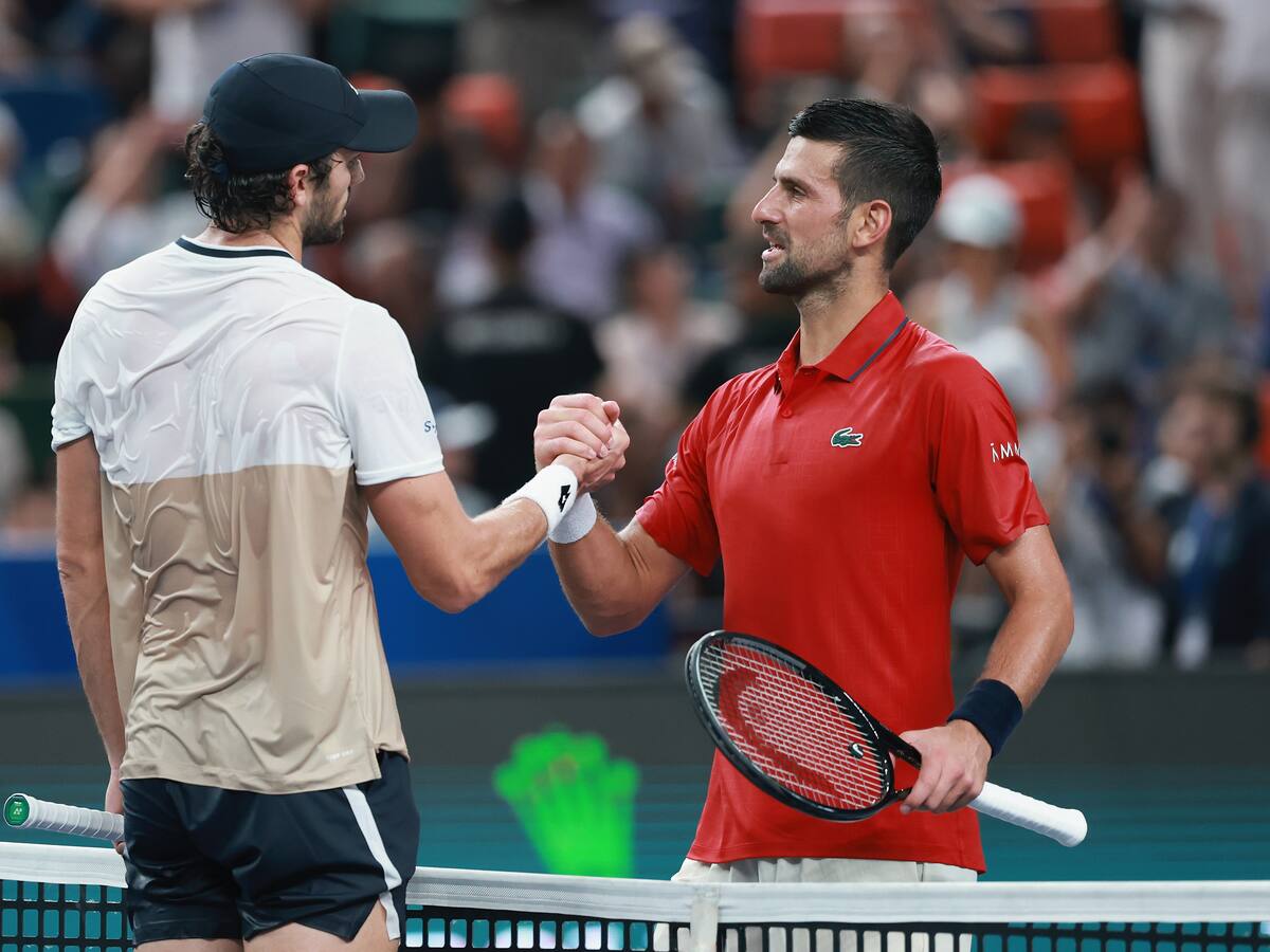Djokovic: “No quiero hablar de mi estado físico; hoy ganó el mejor”
