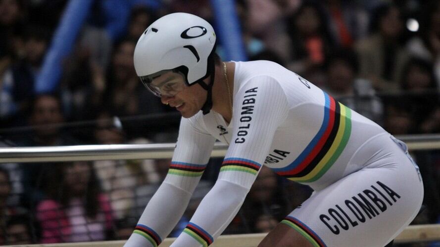 Puerta, quien no se ha pronunciado al respecto, fue campeón mundial de pista en Keirin en 2018. Foto: Colprensa