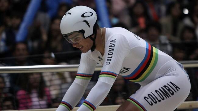 Puerta, quien no se ha pronunciado al respecto, fue campeón mundial de pista en Keirin en 2018. Foto: Colprensa