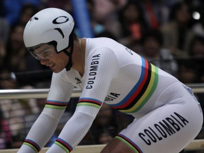 Puerta, quien no se ha pronunciado al respecto, fue campeón mundial de pista en Keirin en 2018. Foto: Colprensa