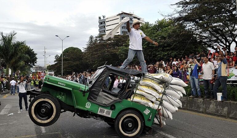 'Yeepero' terminó atropellado por su carro durante una acrobacia en Armenia-Imagen de referencia. Foto: Getty Images/AFP / Fotógrafo autónomo