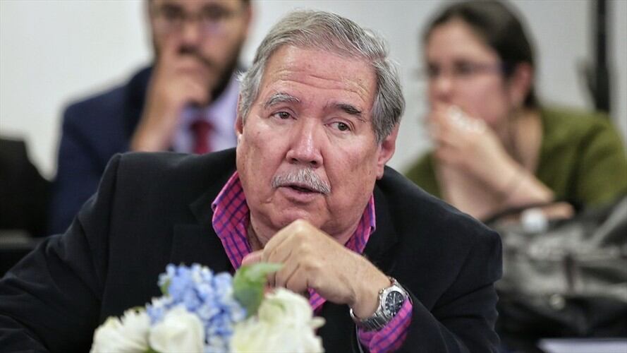 El ministro de Defensa, Guillermo Botero, afirmó que ya acabó el desplazamiento masivo de más de 850 personas por cuenta del conflicto armado entre el Eln y el Epl. Foto: