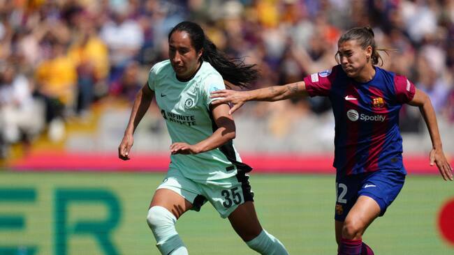 Mayra Ramírez se queda sin Champions. AFP