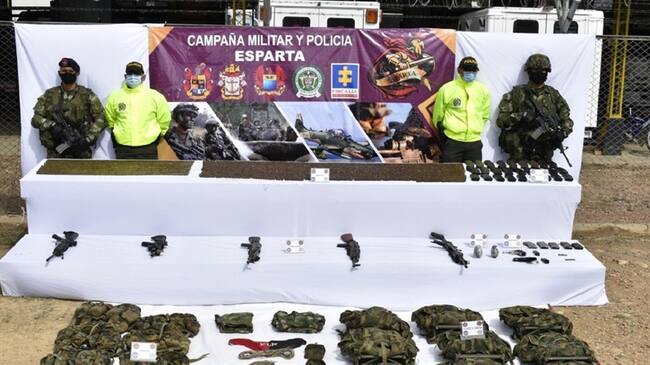 Muere integrante del ELN durante combates en Sardinata, Norte de Santander. Foto: Cortesía