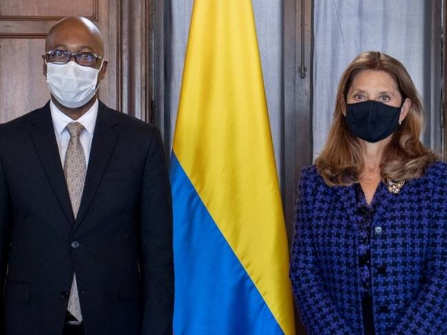 Vicecanciller y familiares de exmilitares detenidos en Haití viajarán a ese país. Foto: Cortesía Cancillería