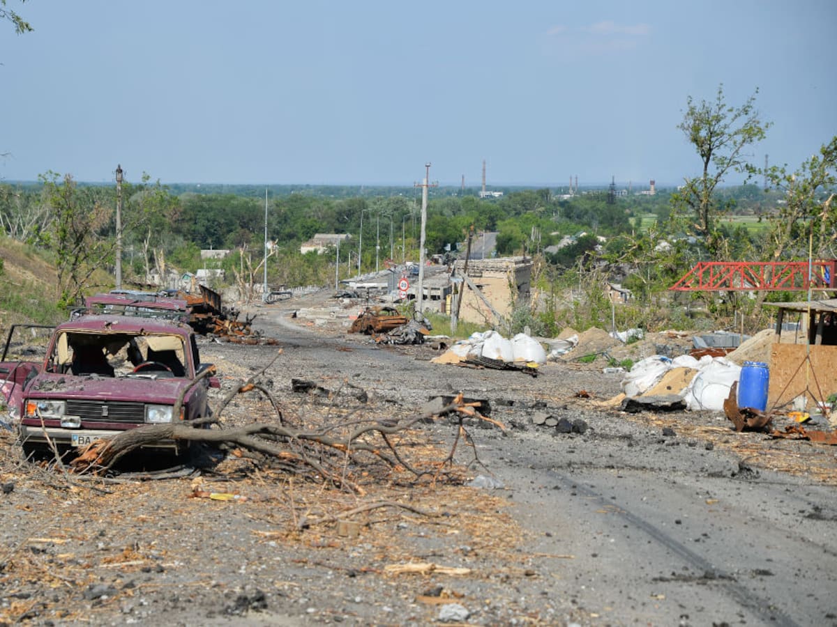 Rusia se hizo con el control de casi toda la región de Lugansk