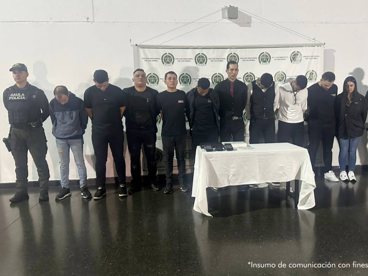 Capturan a presuntos integrantes de una red señalada de secuestros a turistas en Medellín
