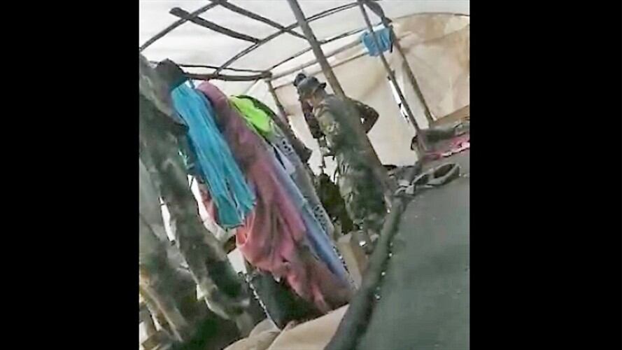 La comunidad solicitó a los actores armados excluir a la población civil de las actividades de guerra. Foto: Cortesía