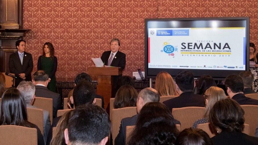 Canciller Carlos Holmes Trujillo. Foto: Cancillería