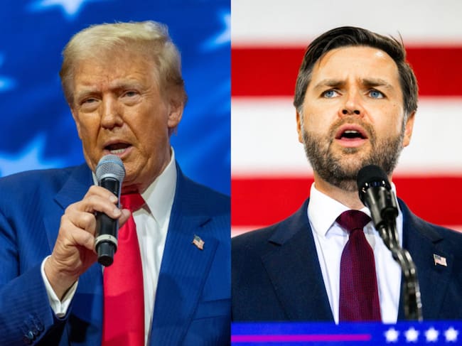 Donald Trump y JD Vance. I Fotos. Getty Images.