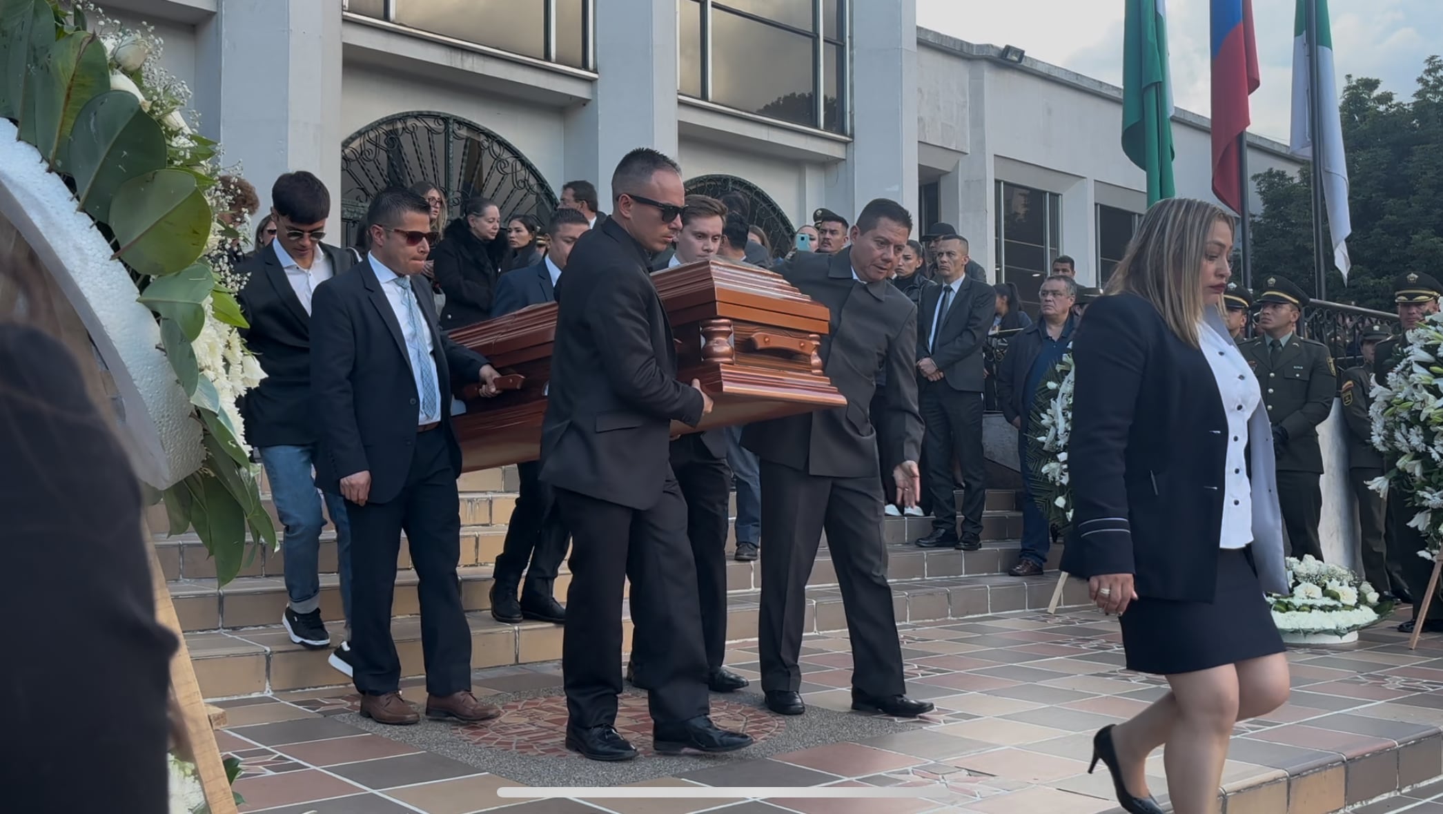 Sepelio de Juan Felipe Rincón