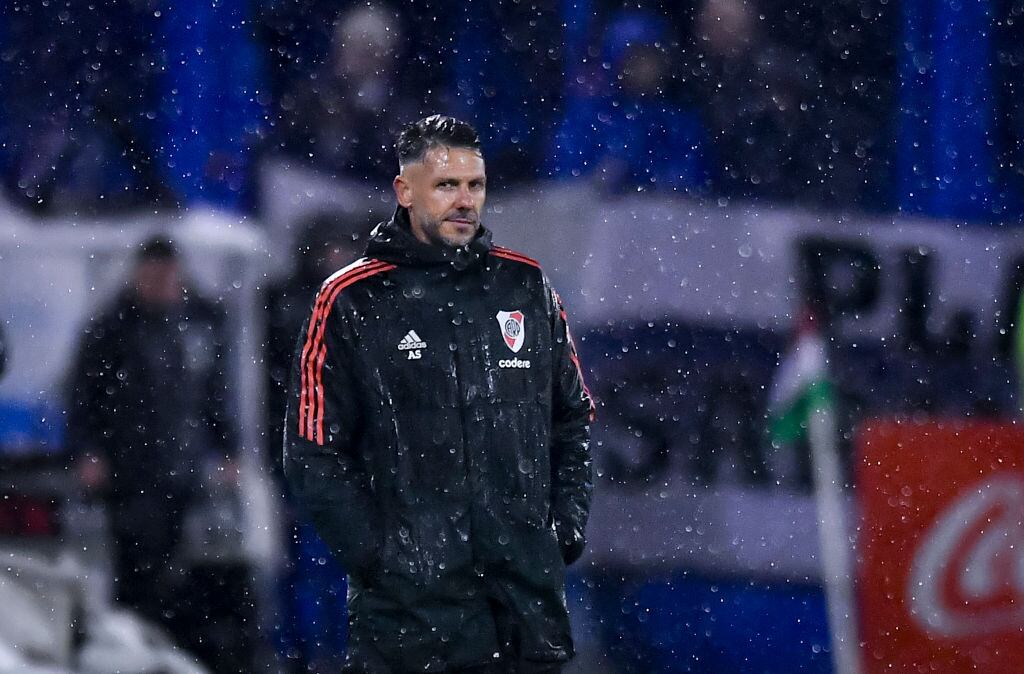 Martín Demichelis, entrenador de River Plate. Foto: Getty Images.