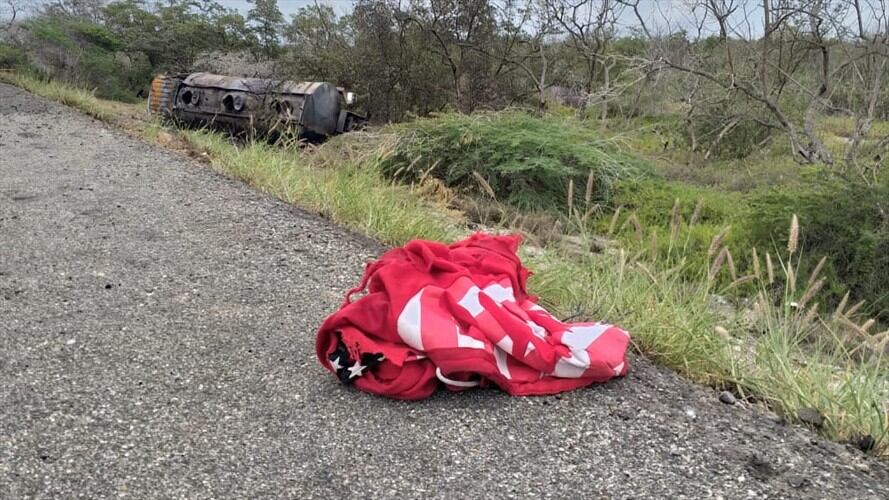 En Tasajera ya son 13 los fallecidos por la incineración del carro cisterna. Foto: Cortesía: Yarti Hoyos