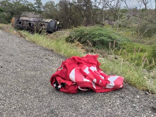 En Tasajera ya son 13 los fallecidos por la incineración del carro cisterna. Foto: Cortesía: Yarti Hoyos