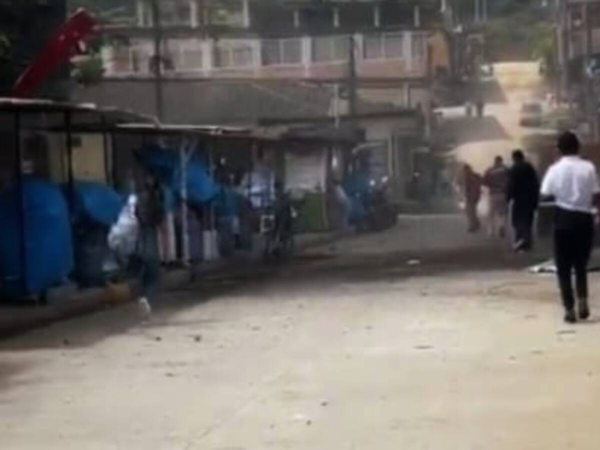 Explosión de una granda lanzada por disidencias Farc dejó dos personas heridas en El Plateado, Cauca