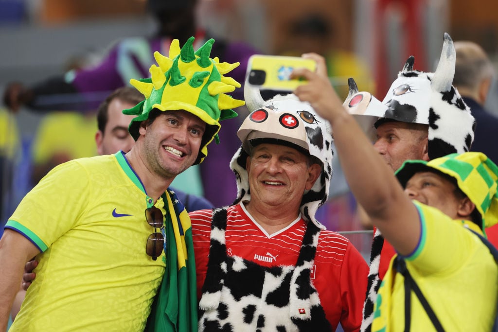 Brazil v Switzerland: Group G - FIFA World Cup Qatar 2022 in Doha. (Photo by Catherine Ivill/Getty Images)