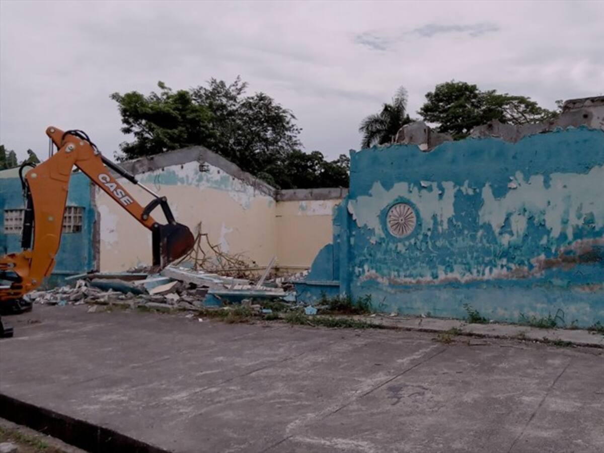 Colegio abandonado era utilizado para el consumo de drogas ilícitas en Montería