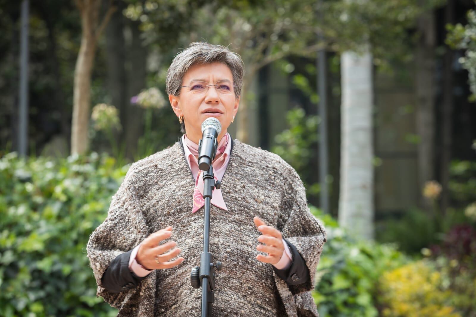 La alcaldesa Claudia López fue enfática en decir que en la ciudad no existen casas de pique