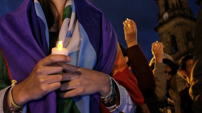 La agresión ocurrió cuando la víctima participaba en un acto de solidaridad con los indígenas del departamento del Cauca. Foto: Colprensa