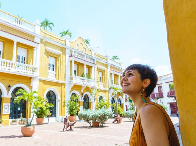 Vista de la Carrera 4 en Cartagena, Colombia (GettyImages)