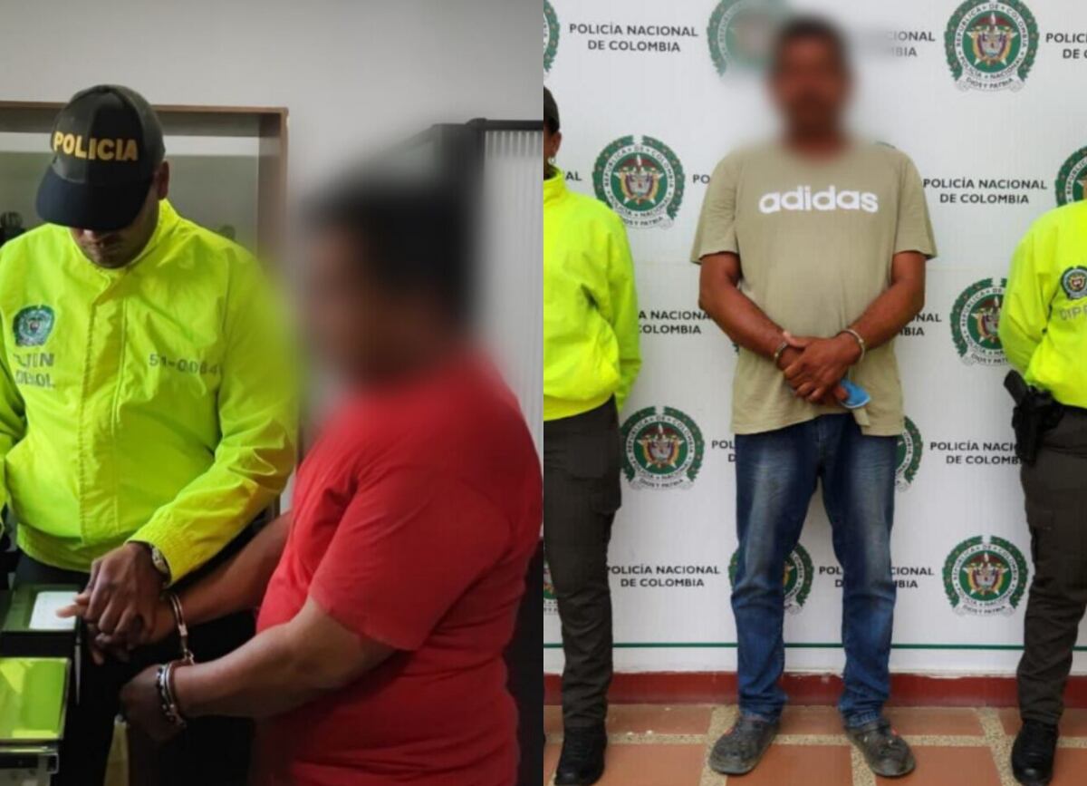 Capturados por abuso sexual a menores | Fotos: Policía