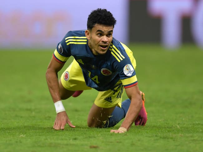 Luis Díaz, futbolista del Liverpool de Inglaterra