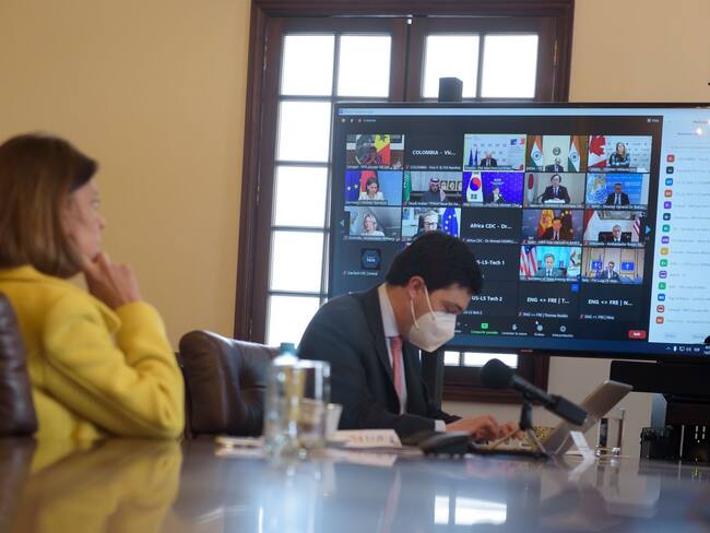 Estados Unidos invitó a Colombia a ser parte del Plan de Acción Global Priorizado contra el COVID-19. Foto: Cortesía Cancillería