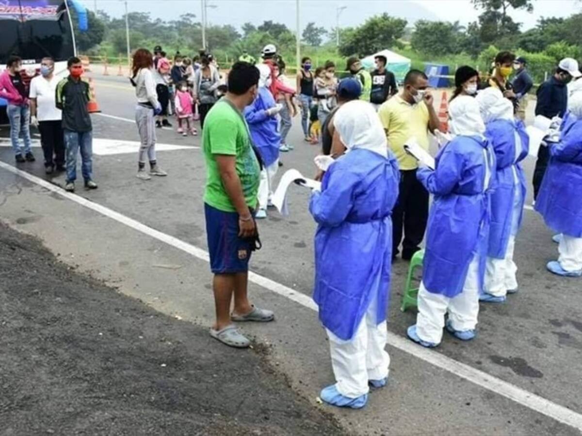 Más de 600 venezolanos regresaron a Venezuela a través de un corredor humanitario