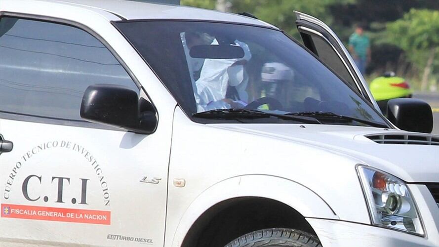 Los cuerpos fueron llevados a la sede de Medicina Legal en la ciudad de Popayán. Foto: Colprensa