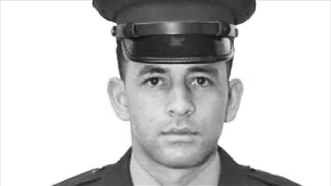 Muere policía en Córdoba tras ser arrollado por un vehículo. Foto: Cortesía