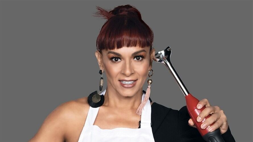 Actriz Endry Cardeño en Masterchef Celebrity. Foto: Colprensa-RCN