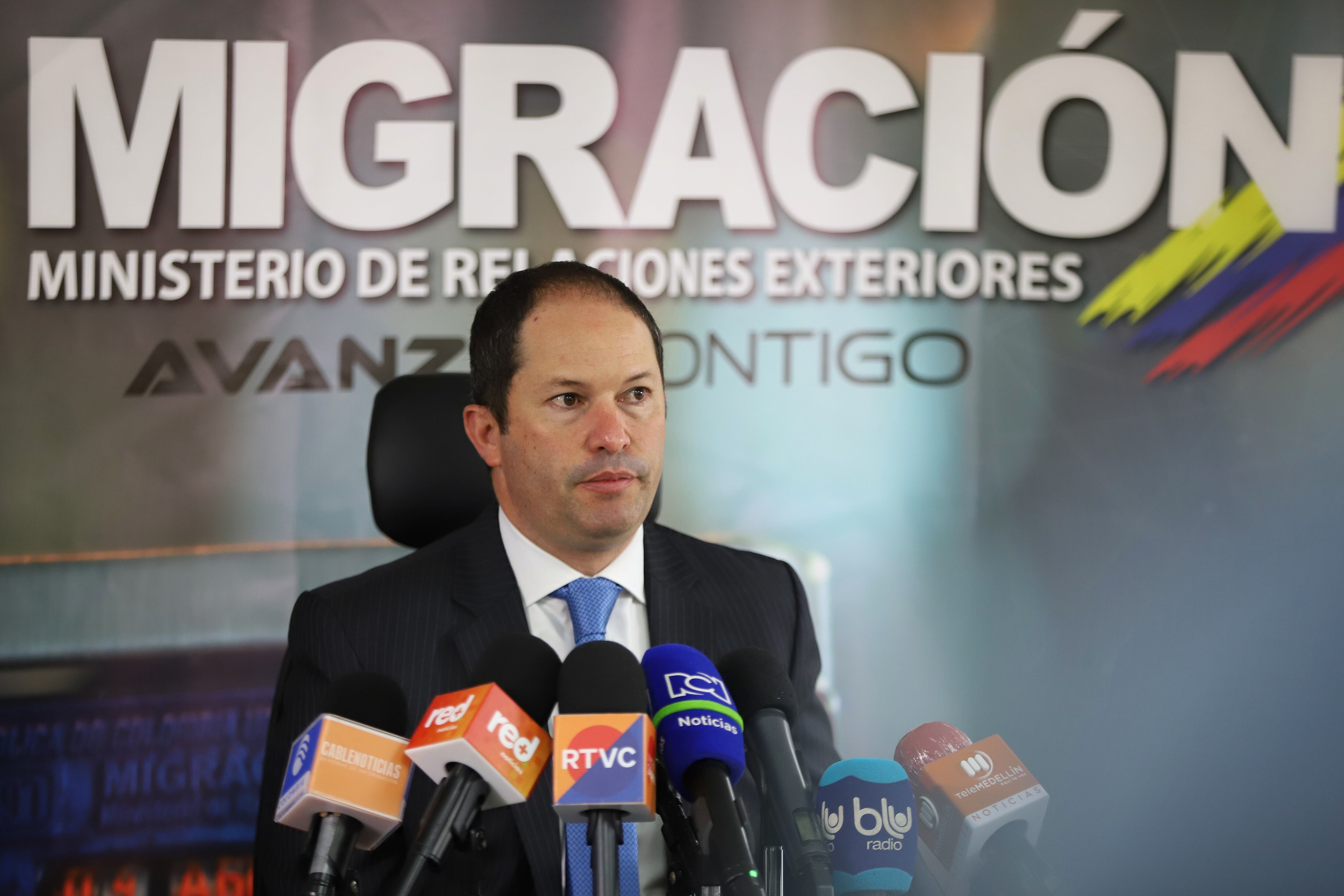 Juan Felipe Espinosa, director de migración Colombia