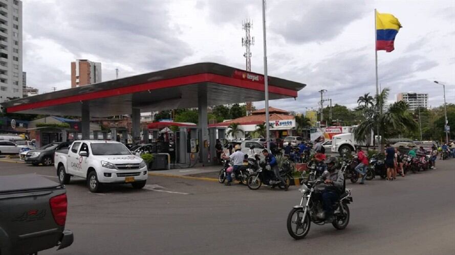 Gasolina subsidiada. Foto: Colprensa