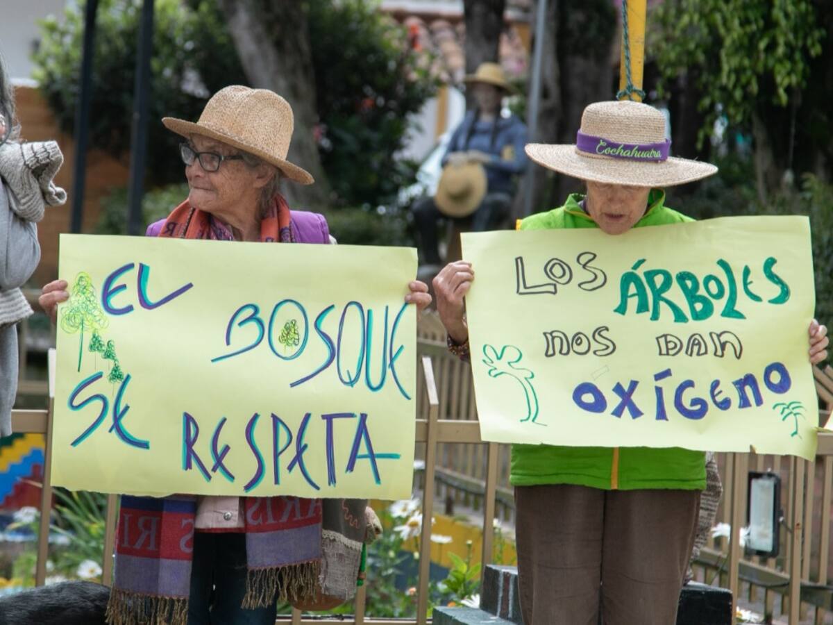 En medio de protestas piden a Corpoboyacá más compromiso con reserva natural de Gachantivá