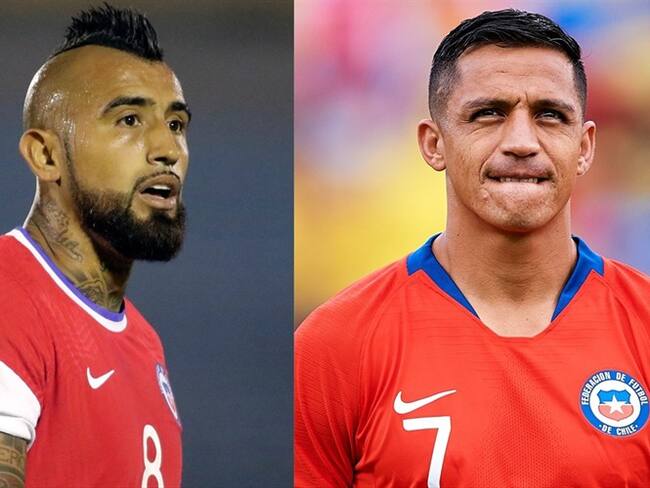 Arturo Vidal y Alexis Sánchez buscarán victoria ante Colombia. Foto: Getty