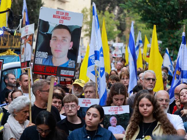 Referencia de búsqueda de Matan Agrest. Foto: MENAHEM KAHANA/AFP via Getty Images