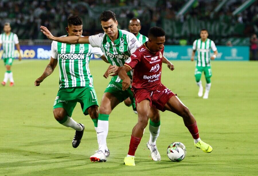 Atlético Nacional vs Deportes Tolima ( Foto: Colprensa)
