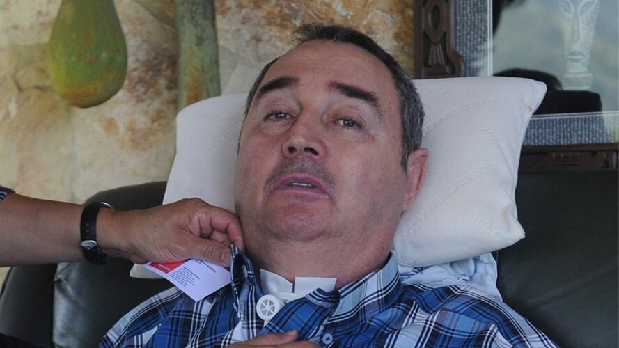 Exentrenador del Once Caldas Luis Fernando Montoya. Foto: RAUL ARBOLEDA/AFP via Getty Images
