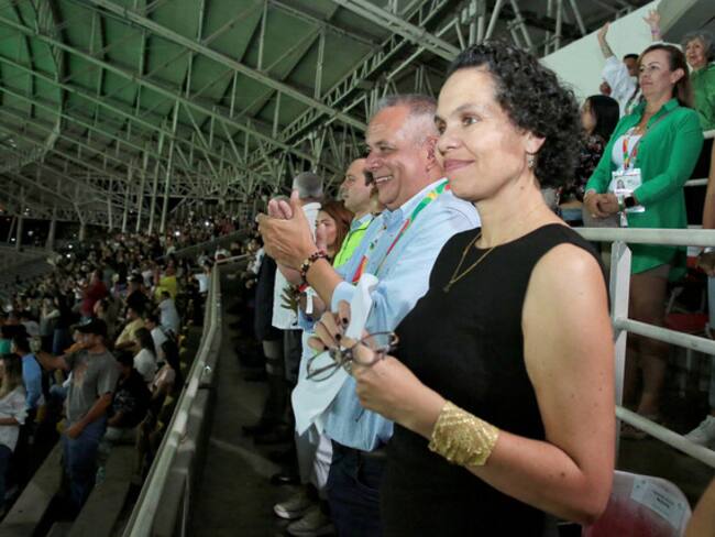 Ministra del Deporte, Astrid Rodríguez. Foto: Colprensa.